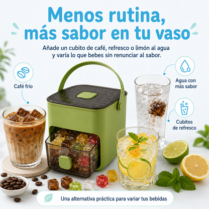 Cubitera con Depósito y Fácil Extracción
